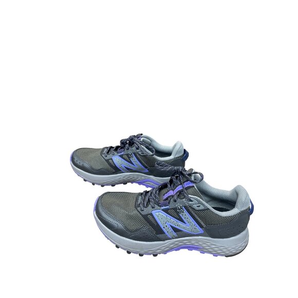New Balance T 410 Womens Black Purple Trail Running Sneakers Sz7.5B SKU 9487 - Picture 3 of 15